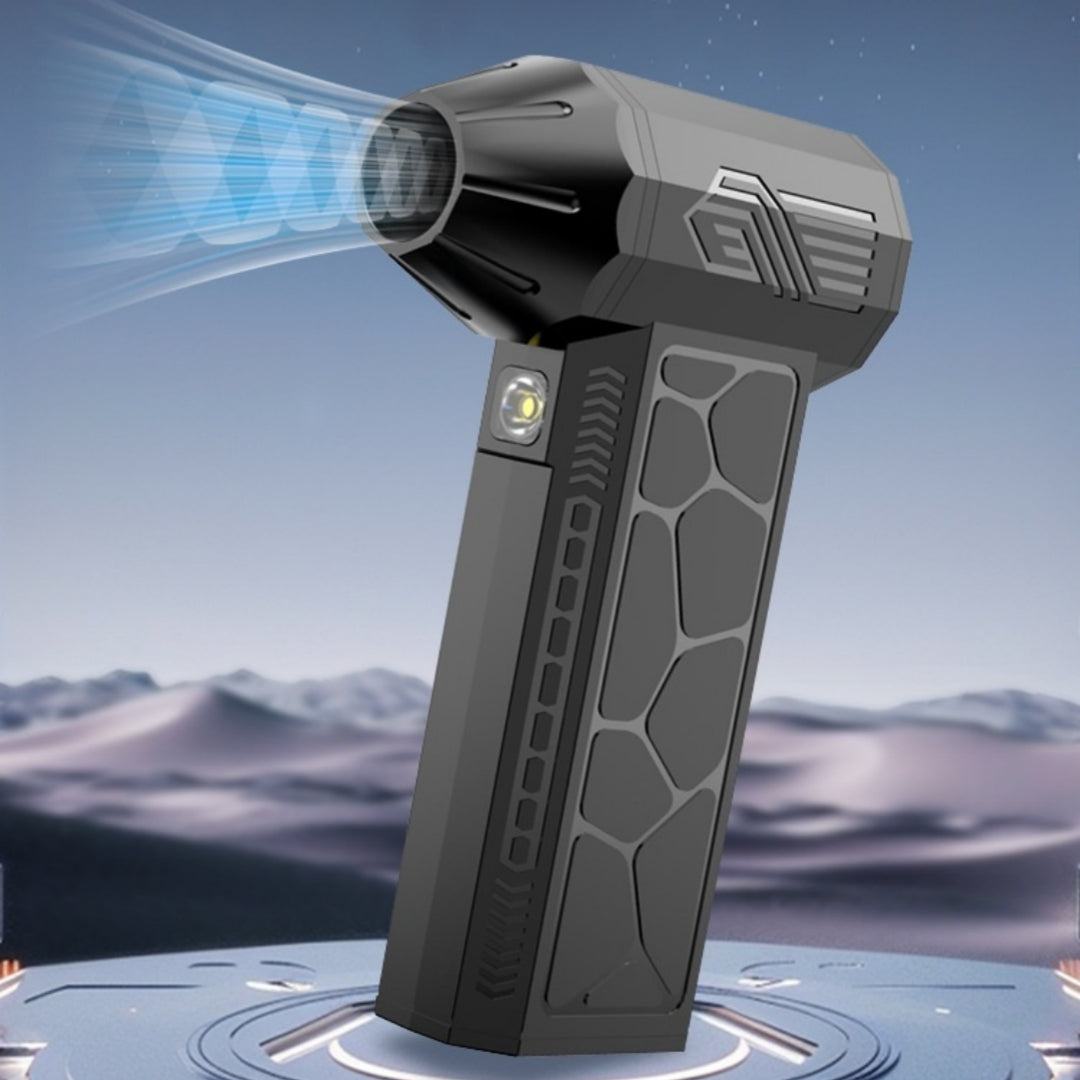 High-speed Handheld Fan And Dust Blower With A Violent Turbo Mode