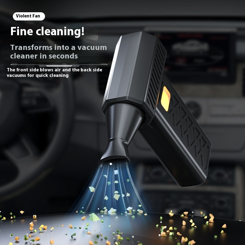 High-power High-speed Turbine Dust Removal Snow Blowing Emergency Lighting Rescue Broken Window Hammer Fan