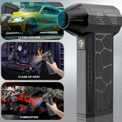 High-speed Handheld Fan And Dust Blower With A Violent Turbo Mode